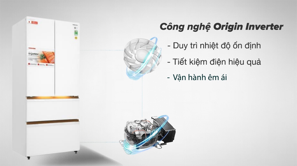 Tủ lạnh Toshiba Inverter 533 lít GR-RF690WI-PGV(67)
