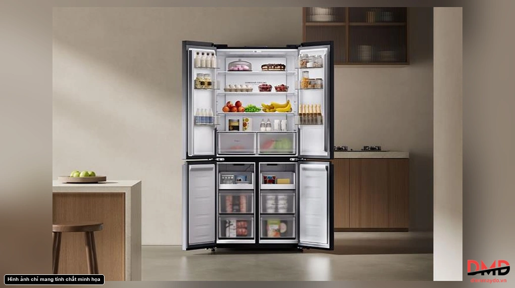 Tủ lạnh Xiaomi Inverter 510 lít MRC51HMPAVN