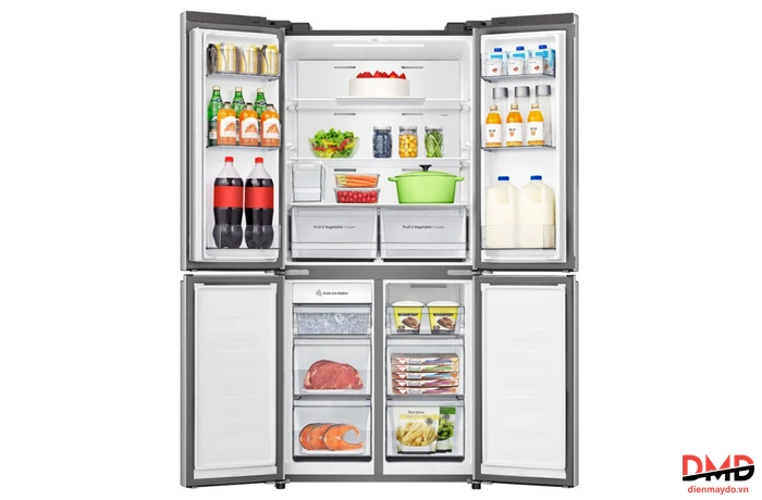Tủ lạnh Hisense Inverter Multi Door 488 lít RQ470P5GW