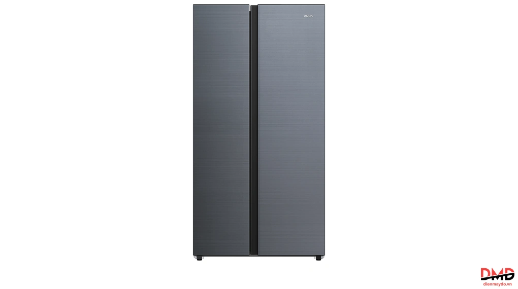 Tủ lạnh Aqua Inverter Side By Side 569 lít AQR-S633XA(SL)
