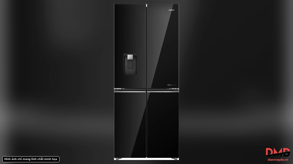 Tủ lạnh Aqua Inverter Multi Door 451 lít AQR-M535XA(WGB)