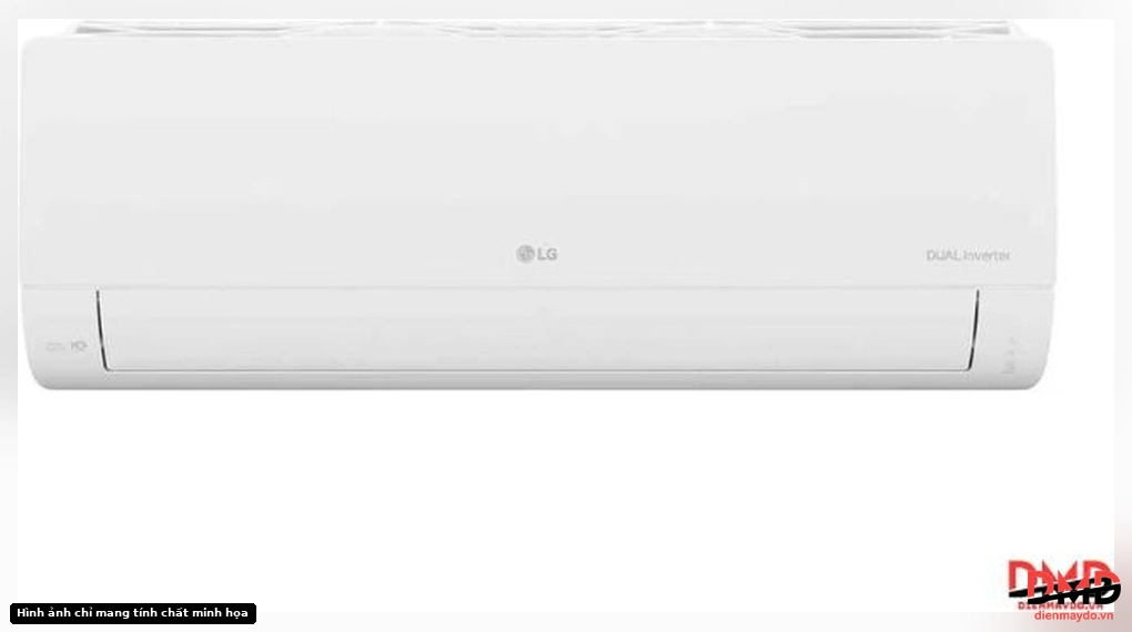 Front view of Điều hòa LG Inverter 1.5 HP IEC12G2 indoor unit