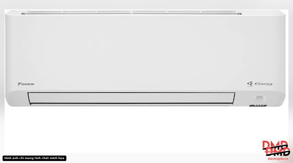 Mặt trước dàn lạnh đóng của Điều hòa Daikin Inverter 1 HP FTKY25ZVMV