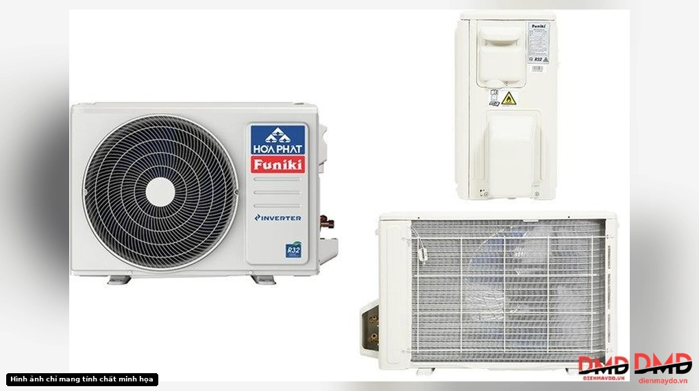 Điều hòa Funiki Inverter 2.5 HP HIC24TMU.ST3 outdoor unit views