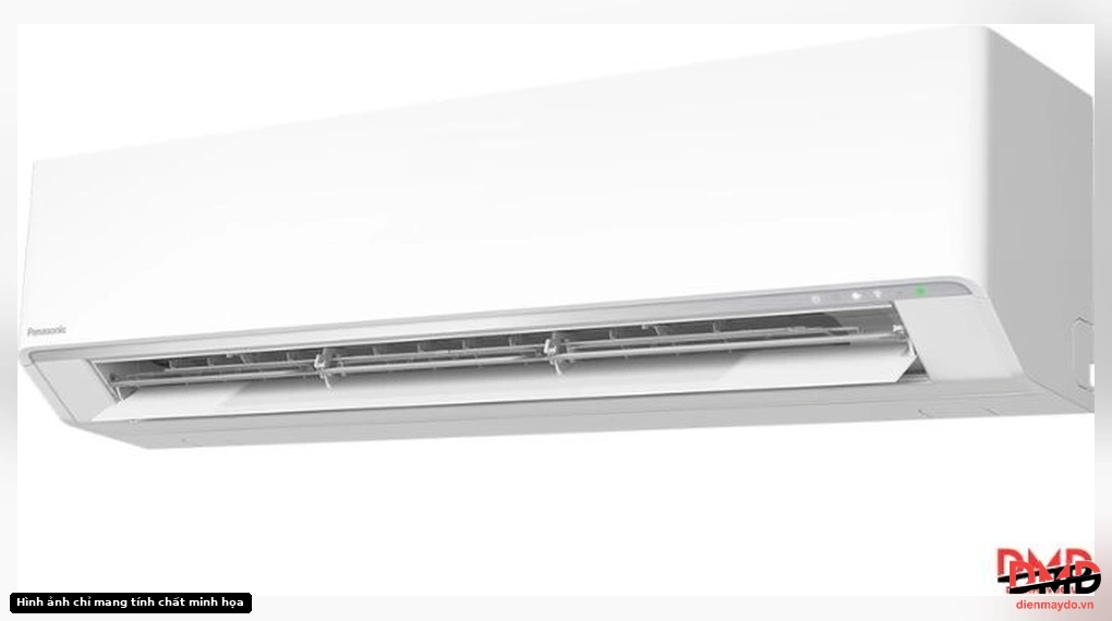 Điều hòa Panasonic Inverter 2.5 HP CU/CS-XZ24BKH-8 - Right angled view, open