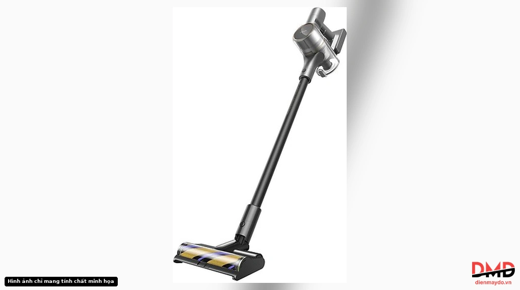 Máy hút bụi Dreame R20 Essential full angled view with floor brush