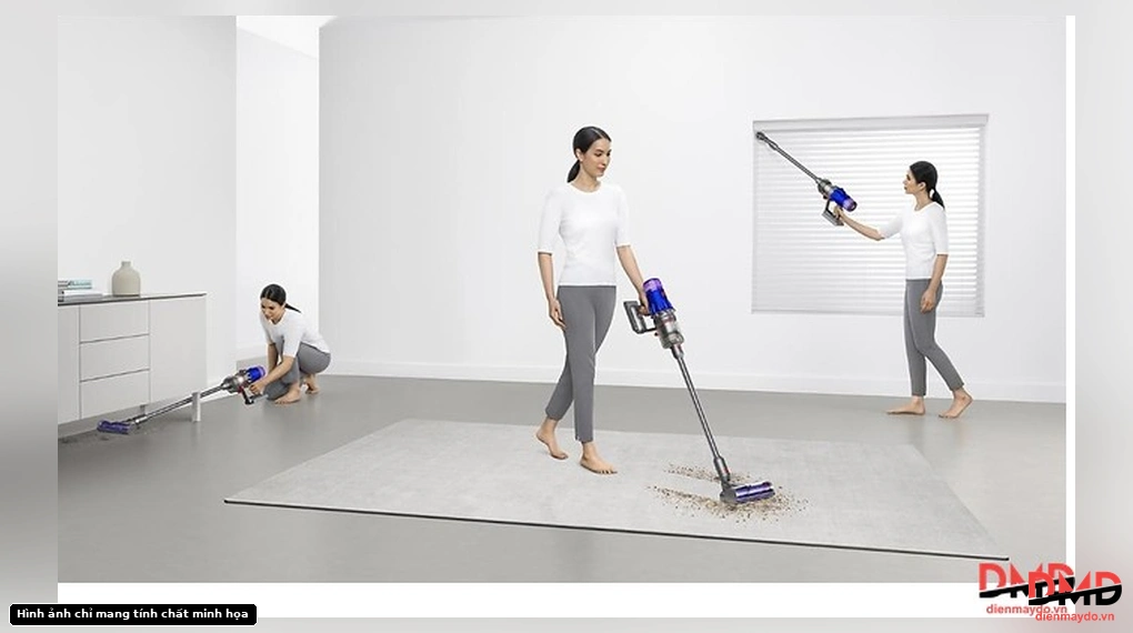 Máy hút bụi Dyson V12 Detect Slim Fluffy versatile cleaning applications
