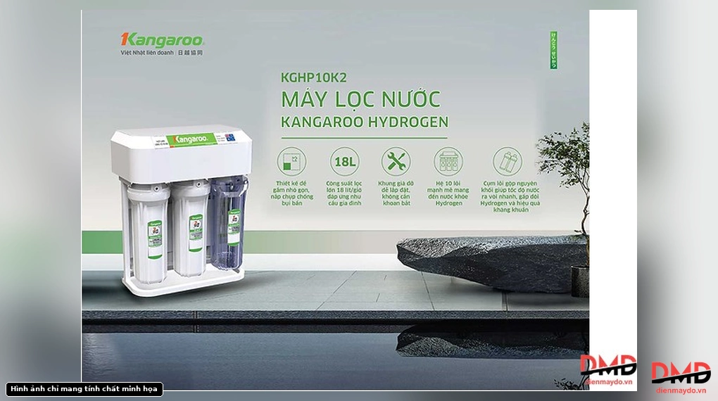 Features overview of Máy lọc nước RO Kangaroo KGHP10K2 10 lõi