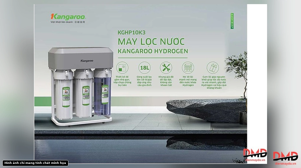 Máy lọc nước RO Kangaroo KGHP10K3 10 lõi - Các tính năng nổi bật