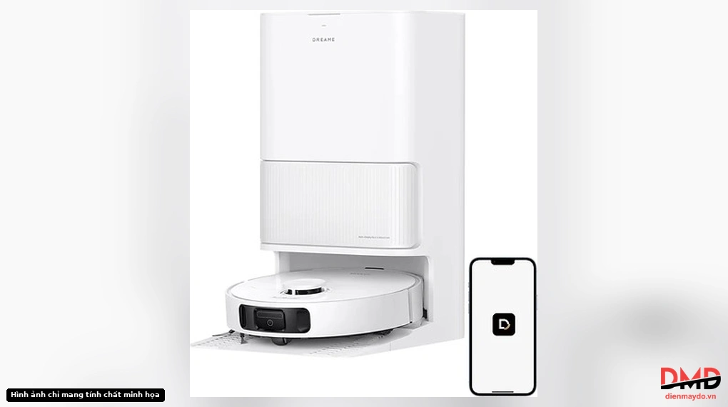 Robot hút bụi lau nhà Dreame D20 Ultra with base station and smartphone app