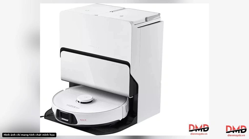 Robot hút bụi lau nhà Roborock S8 Max Ultra with its docking station