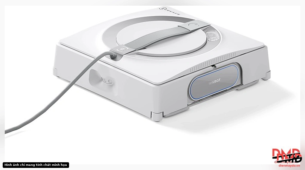 Ecovacs WINBOT W2 PRO OMNI robot angled side view