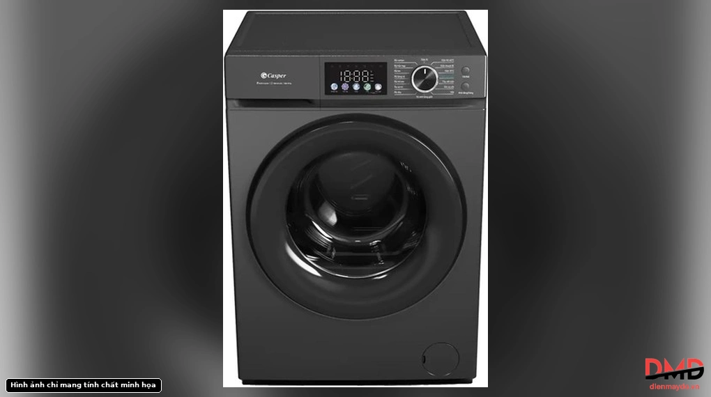 Front view of Máy giặt Casper Inverter 9.5 kg WF-D95VGR1