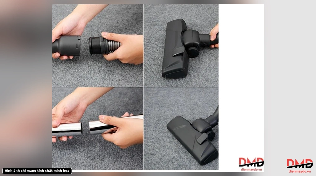 Máy hút bụi Electrolux Z1220 1600W hose and nozzle assembly