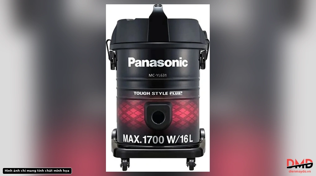 Panasonic MC-YL631RN46 1700W vacuum cleaner main unit front view