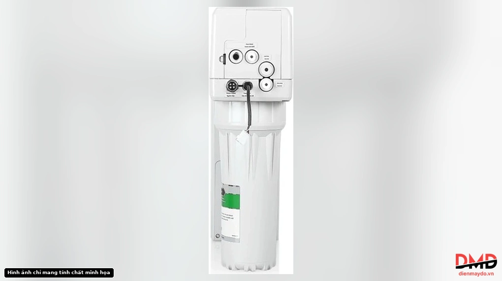 Máy lọc nước A. O. Smith R400E - Chi tiết mặt sau và cổng kết nối