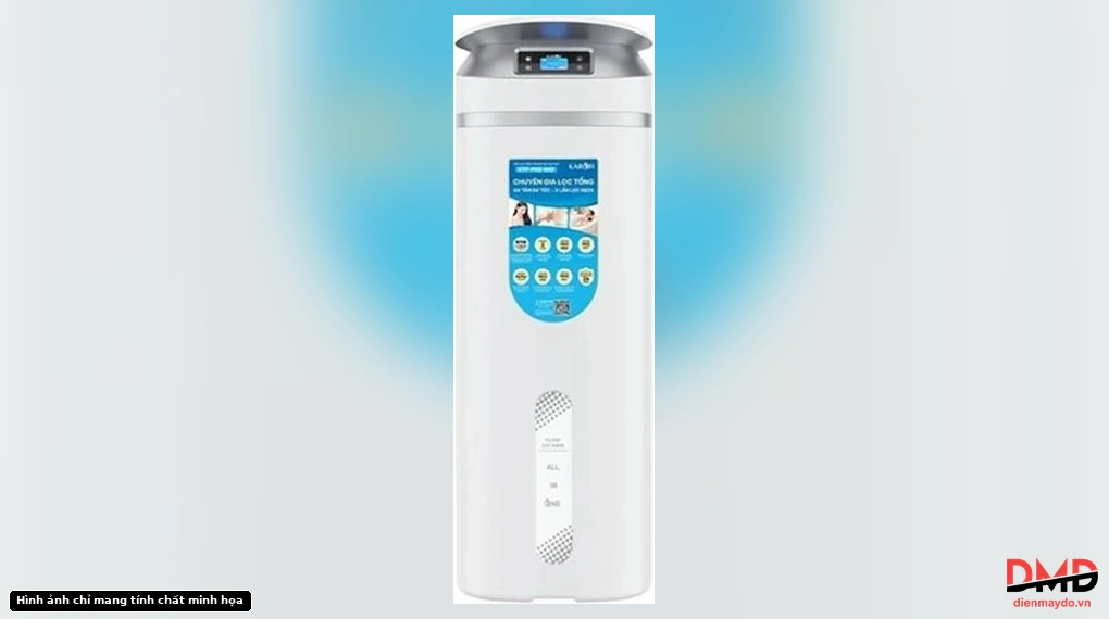 Máy lọc nước tổng đầu nguồn Karofi KTF-P02-AIO front view