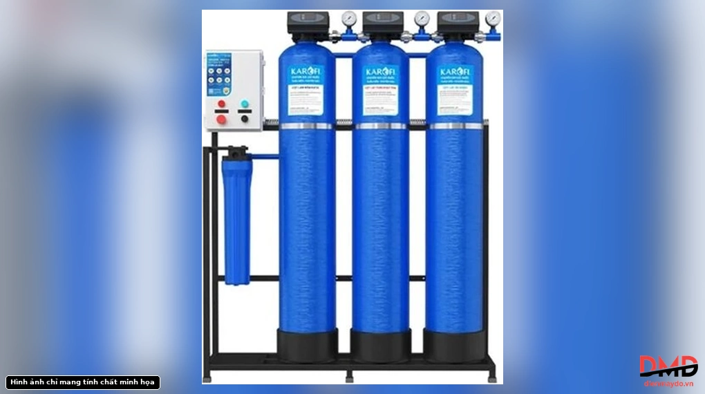 Máy lọc nước tổng trung tâm tủ tủ Karofi KTF-333CT - design
