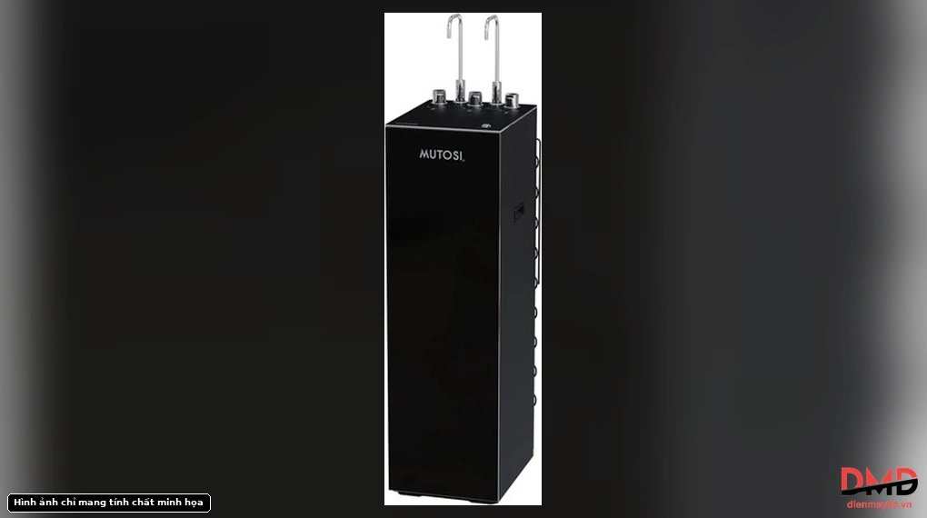 Right angled view of Máy lọc nước Ion Kiềm Hydrogen Mutosi MP-H112UV 11 lõi