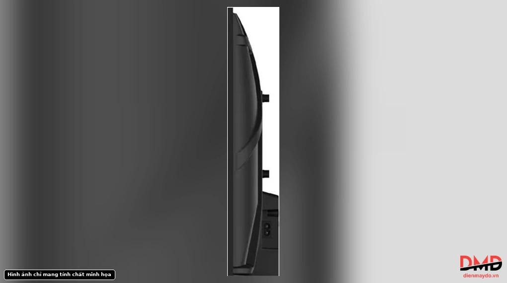 Side view of Google Tivi Coocaa 43 inch 43Z85