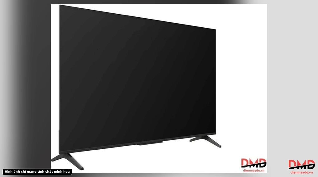 Right angled view of Google Tivi Coocaa 75 inch 75V75