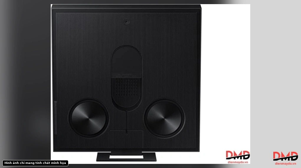Back view of Loa Samsung Khung Tranh Music Frame HW-LS60D/XV 120W showing the speakers and connections