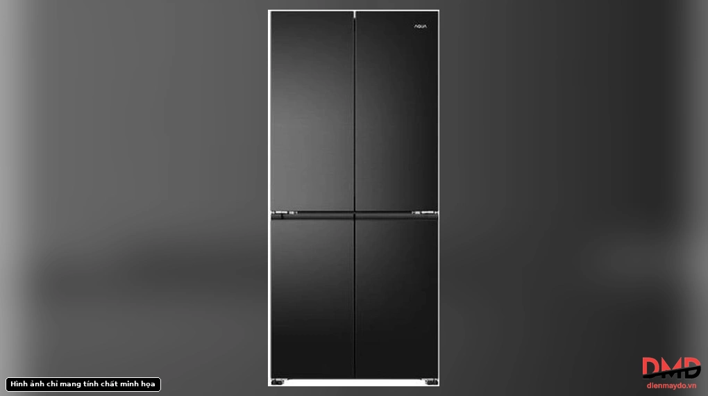 Tủ lạnh Aqua Inverter 506 lít AQR-M570XA(FS) - design