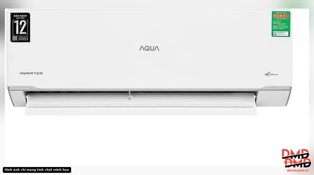 Front view of Điều hòa Aqua Inverter 1 HP AQA-RUV10TA indoor unit