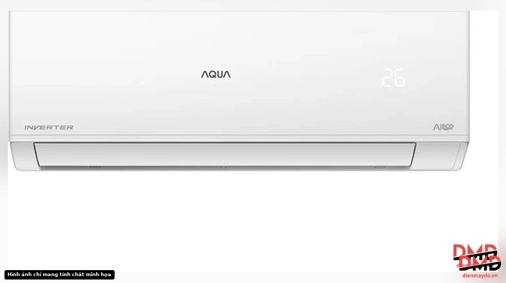 Front view of Điều hòa Aqua Inverter 1 HP AQA-RV10QA5 indoor unit
