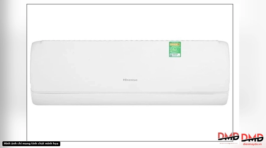 Front view of Điều hòa Hisense Inverter 1.5 HP AS-12TR4RGUUA00 indoor unit