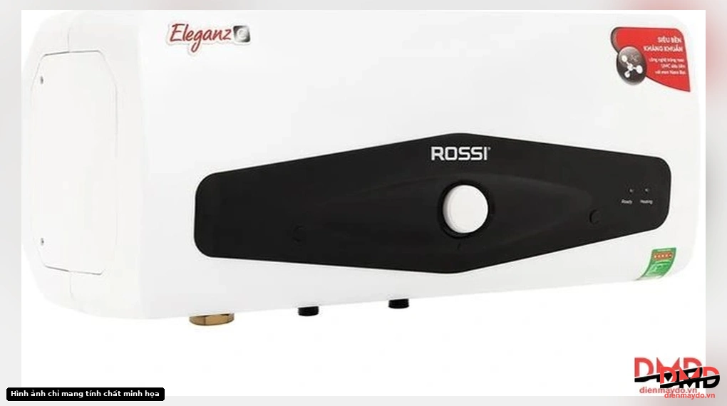 Bình nóng lạnh gián tiếp Rossi 20 lít REC20SL - Left angled view