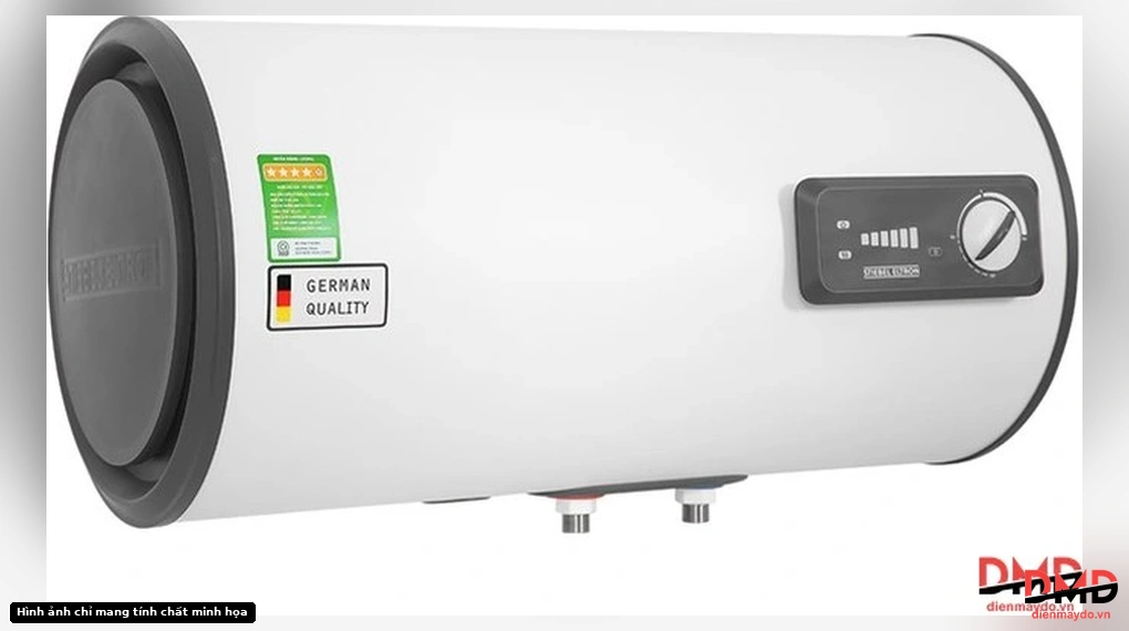 Left-angled view of Bình nóng lạnh gián tiếp Stiebel Eltron 100 lít ESH 100 H Plus T-VN