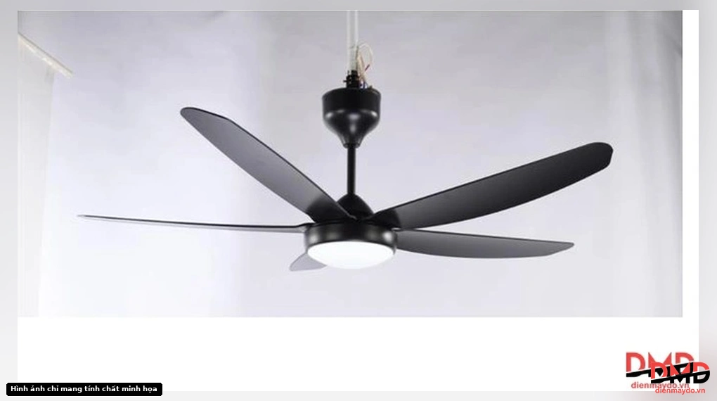 Quạt trần Kangaroo 5 cánh KGCF5DCL2 55W hanging in studio