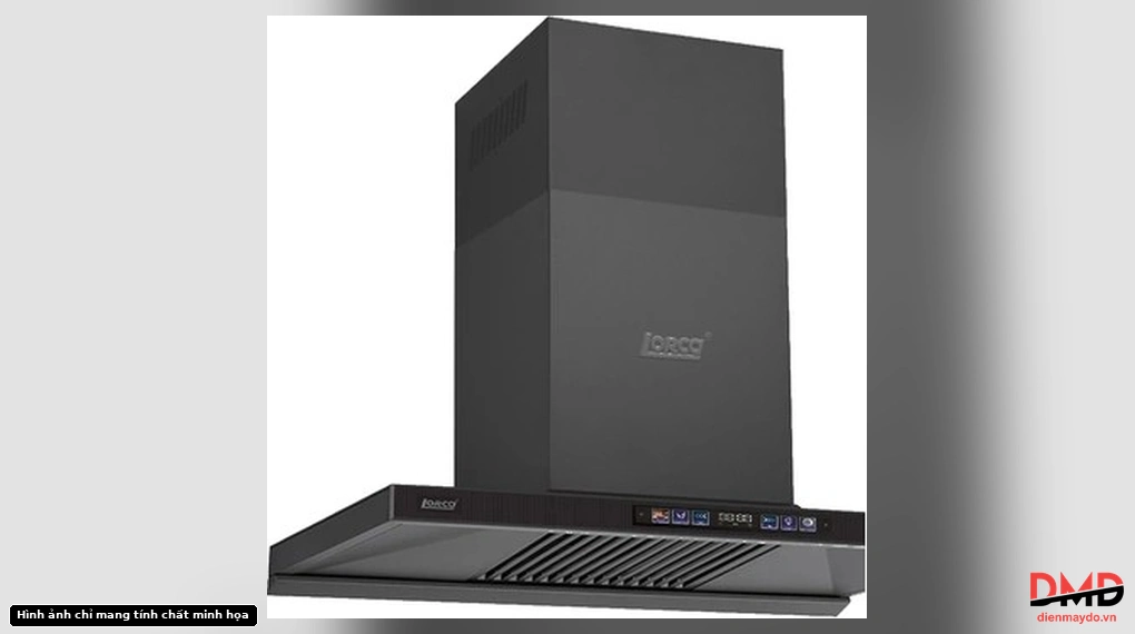 Máy hút mùi treo tường 90cm Lorca LC 3619 Premium-90 - Góc nhìn tổng thể