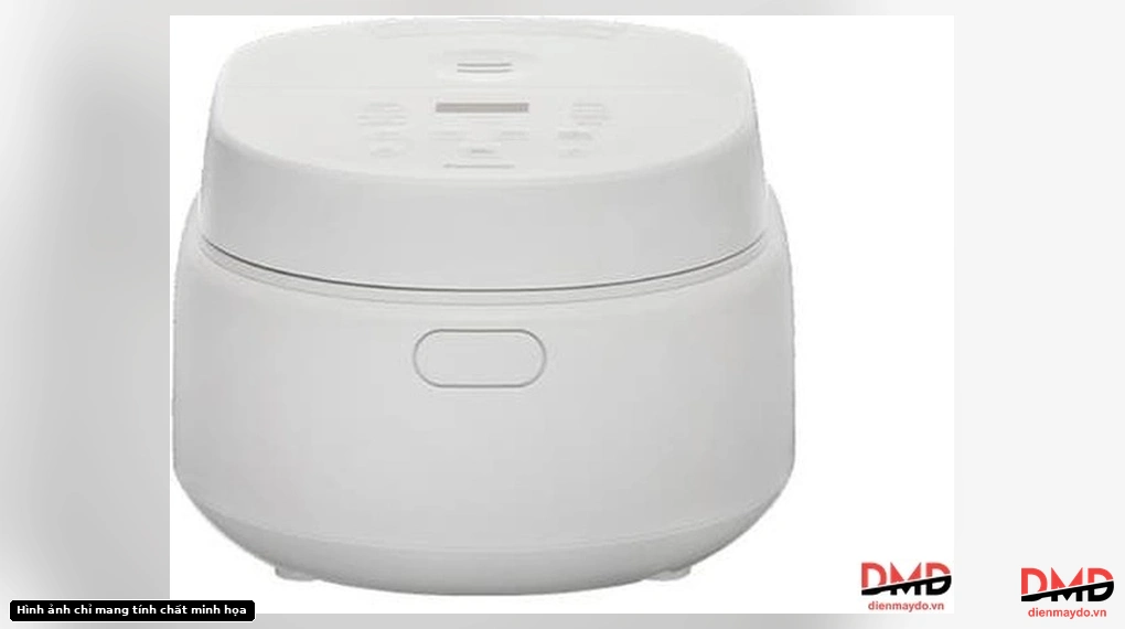 Front view of Nồi cơm điện tử Panasonic SR-DL104WRA 1 lít