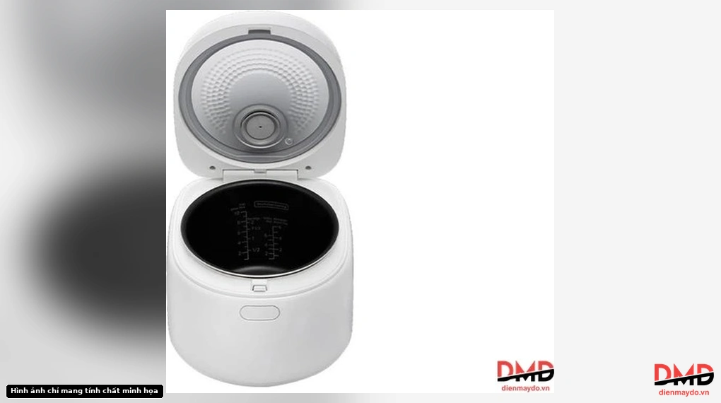 Nồi cơm điện tử Panasonic SR-DL184WRA 1,8 lít - Open lid and inner pot
