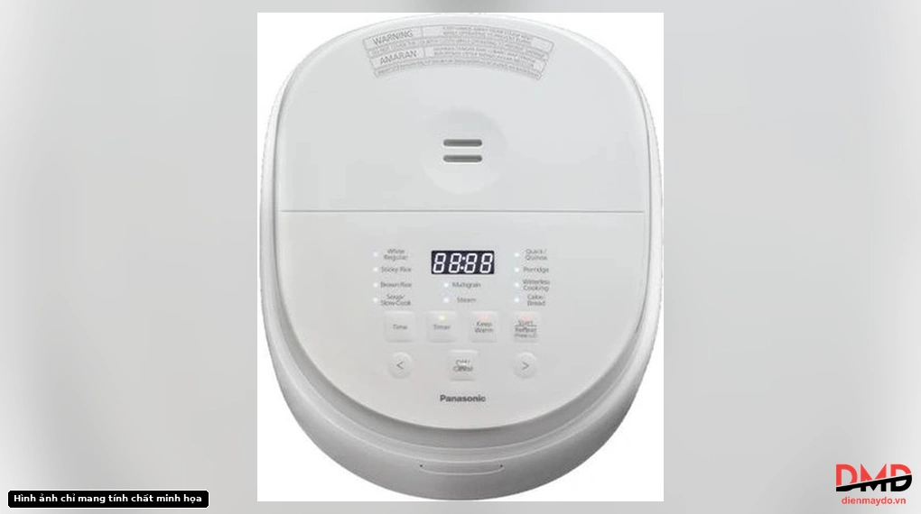 Nồi cơm điện tử Panasonic SR-DL184WRA 1,8 lít - Control panel