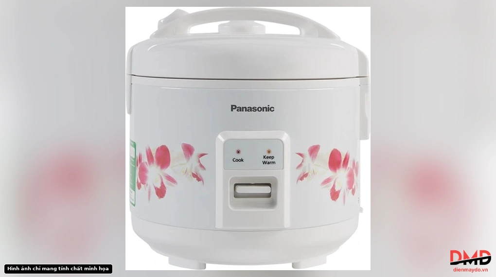 Front view of Nồi cơm điện Panasonic SR-MVN10FRAX 1 lít