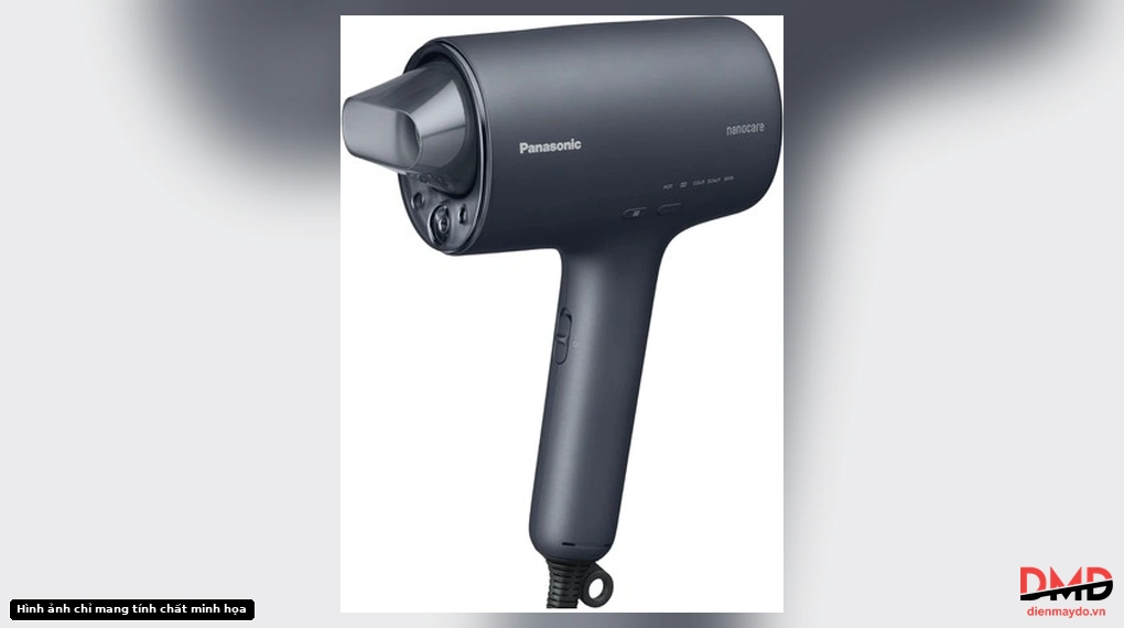 Panasonic EH-NA0J-A645 1600W hair dryer with concentrator nozzle attachment