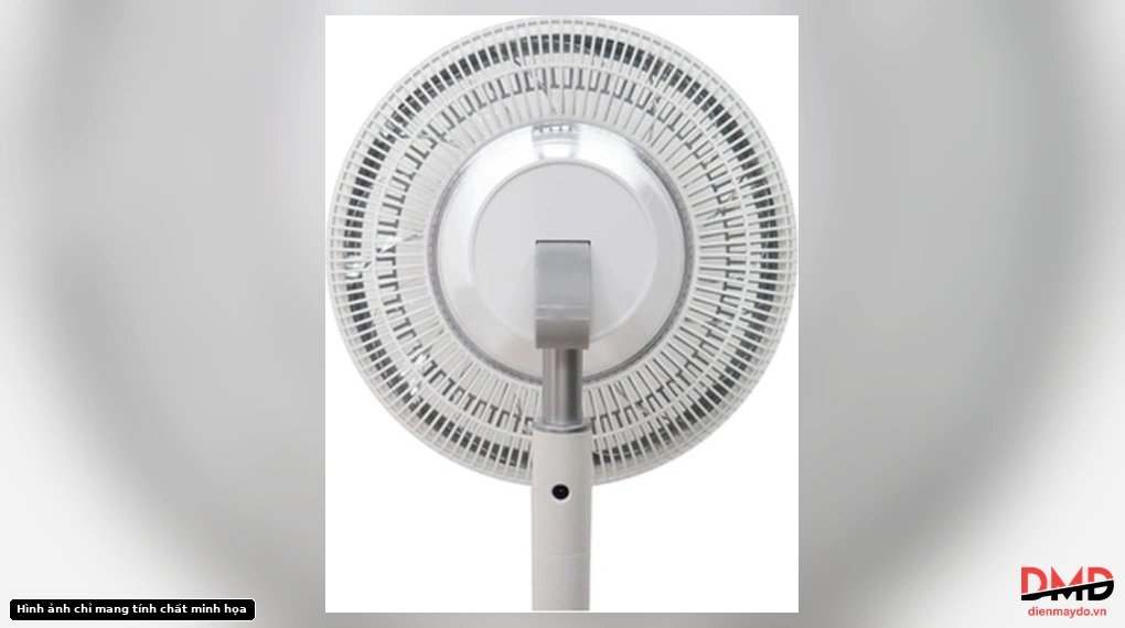 Quạt tuần hoàn Sharp PJ-CD404V-W back view of fan head