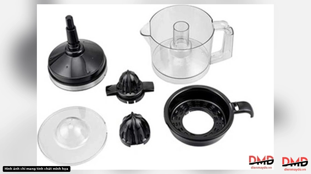 Máy vắt cam Sharp EJ-J407-BK - Disassembled parts