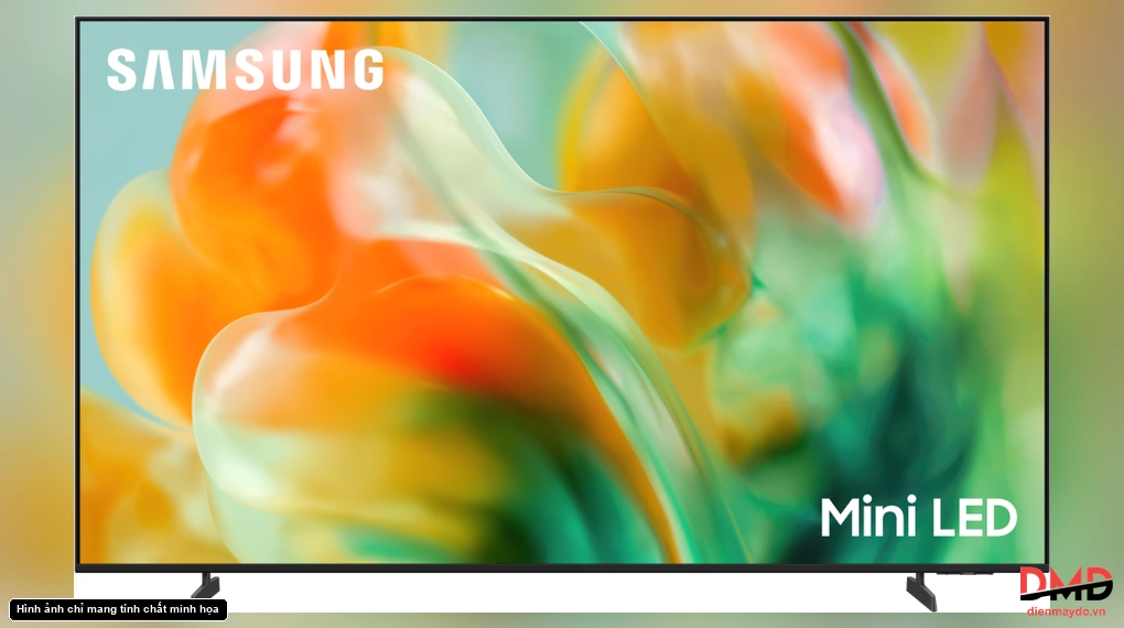 Tivi Samsung Mini LED nhìn chính diện