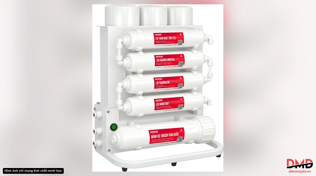 Máy lọc nước RO Rossi Blanc 8 lõi âm tủ
