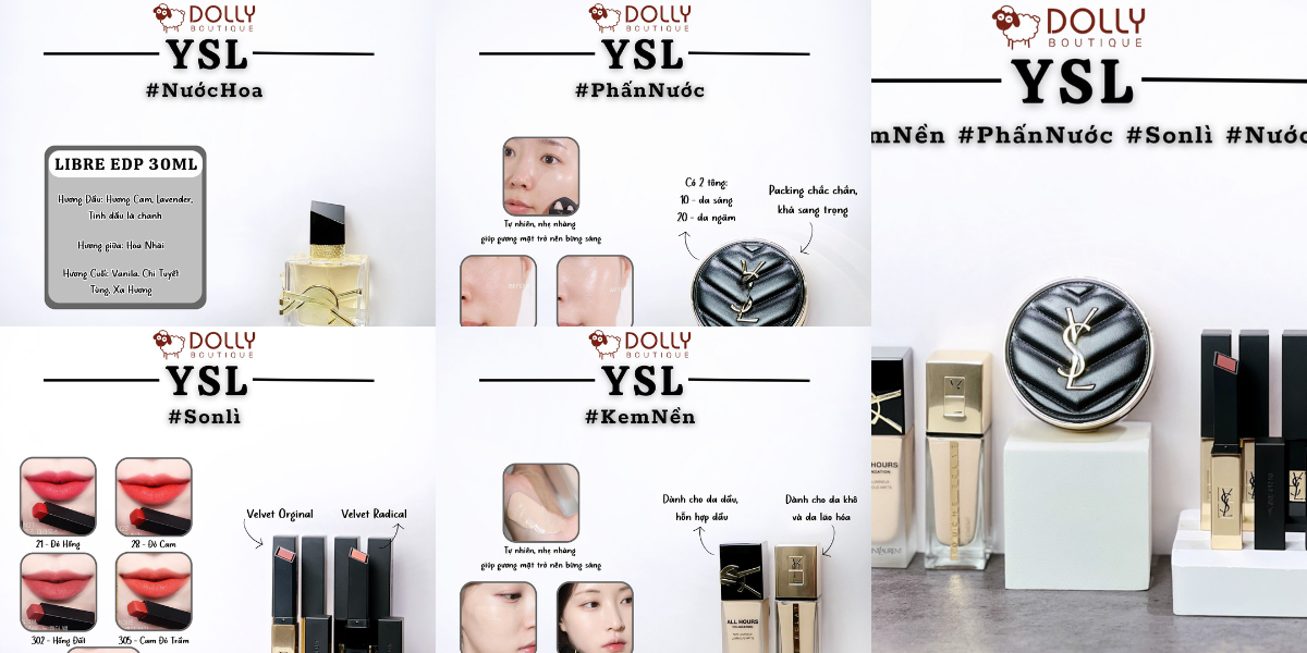 YSL - 1 thương hiệu được nhà nhà tin yêu