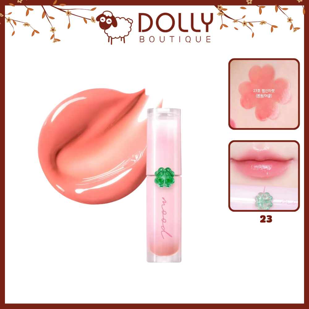 Son Tint Bóng Peripera Ink Mood Glowy Tint 23 Coral Chemistry