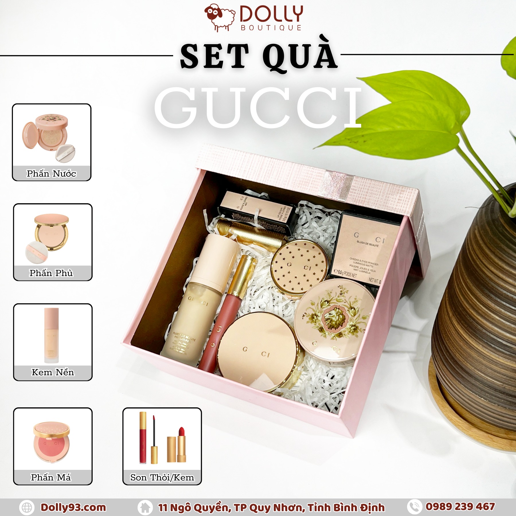 Son Gucci 400 Kimberley Rose Màu Hồng Sữa Điệu Đà | Lipstick.vn