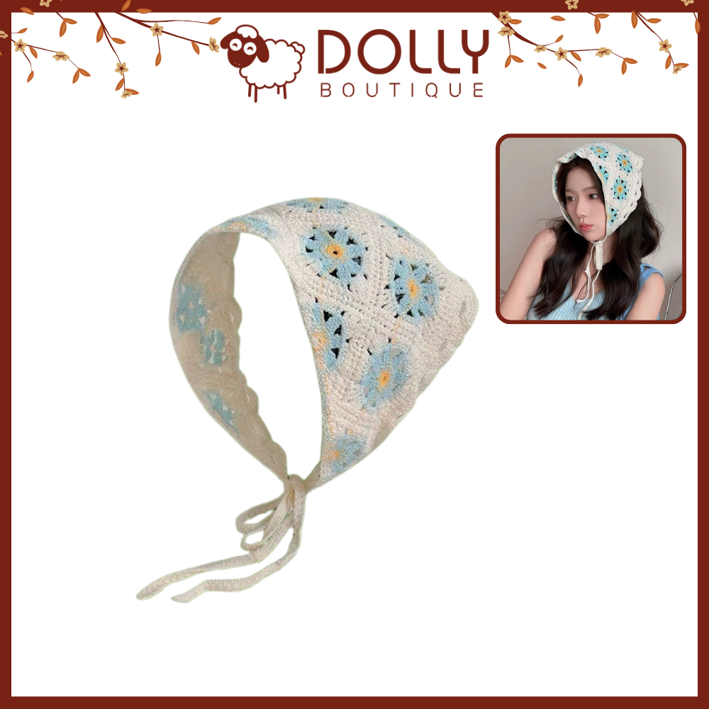 Khăn Băng Đô Tam Giác, Turban Trùm Đầu - Đủ Mẫu - 50cm