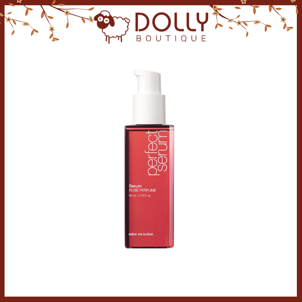 Dầu Dưỡng Tóc Và Phục Hồi Tóc Mise En Scene Perfect Seru #Rose Perfume -  80ml