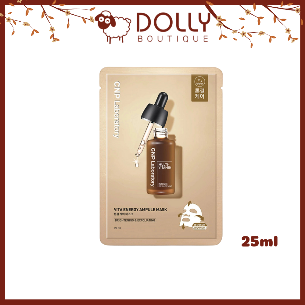 Mặt Nạ Miếng CNP Laboratory Vita Energy Ampule 25ml