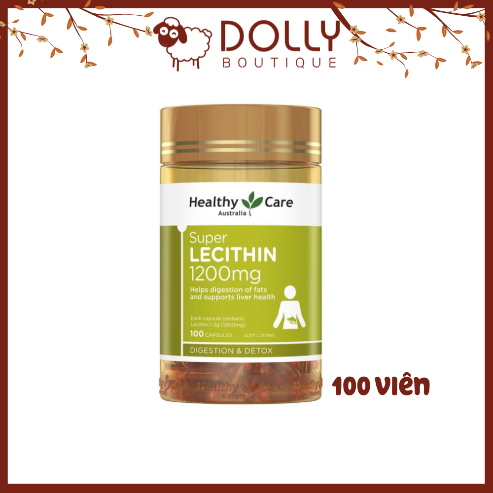 Mầm Đậu Nành Healthy Care Super Lecithin 1200mg